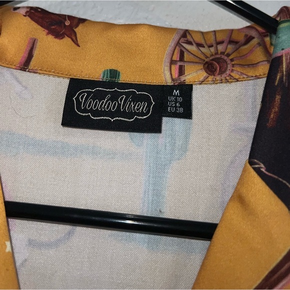 VOODOO VIXEN DIANA RETRO COWGIRL ๐ด DRESS ๐ค - Picture 15 of 16